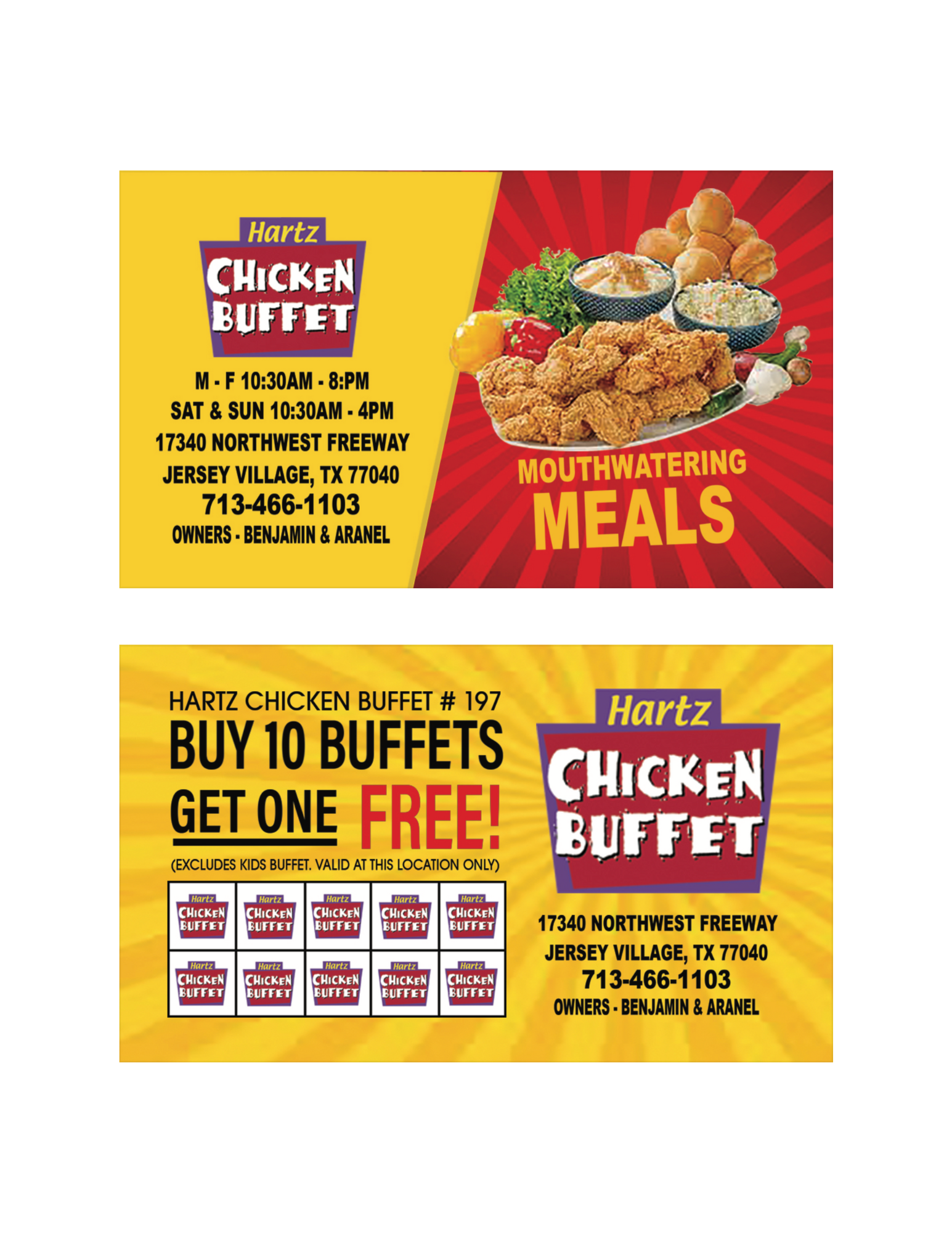 Hartz Chicken Buffet